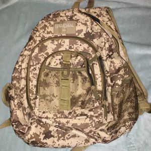 EastWest camouflage backpack